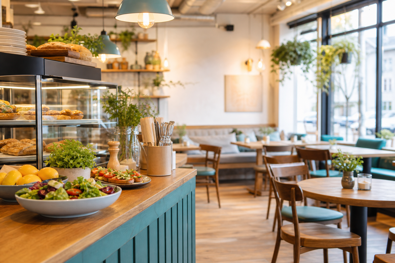 Gemütliches Café – typischer Arbeitsalltag für kleine Gastronomiebetriebe